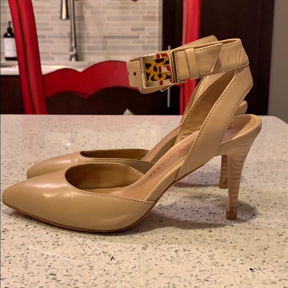 Nude Elaine Turner Sling Back Pump